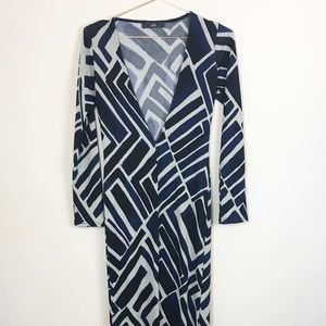 LIX Deep V Long Dress